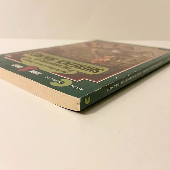 Vintage 1981 Sir Arthur Conan  Doyles The Adventures of Sherlock Holmes Book 3 - Picture 12 of 14